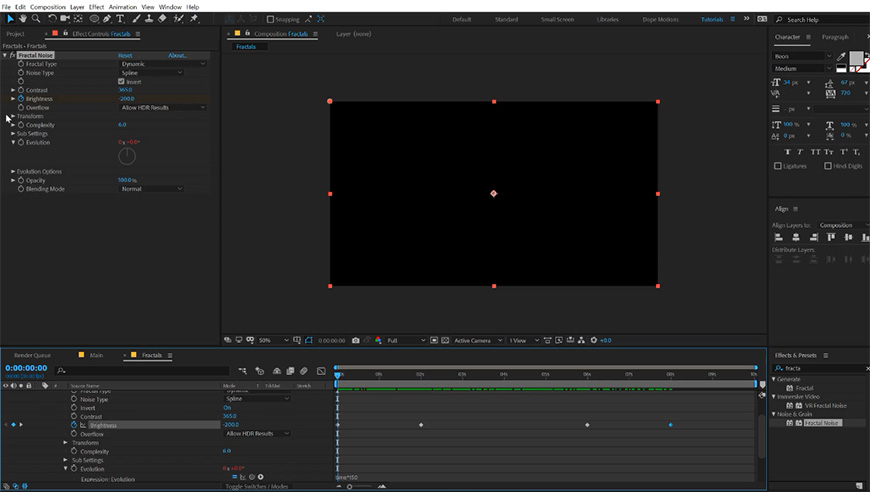 AE教程！流光溢彩的动态漩涡效果（含插件下载）
