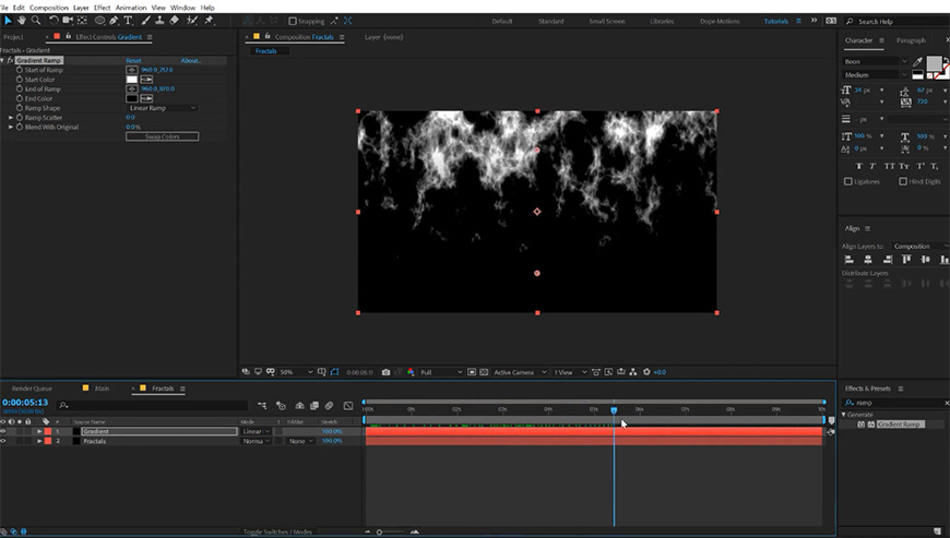 AE教程！流光溢彩的动态漩涡效果（含插件下载）